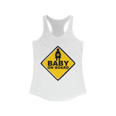 Baby On Board Sign - Women's Tank Top - Witty Twisters Fashions
